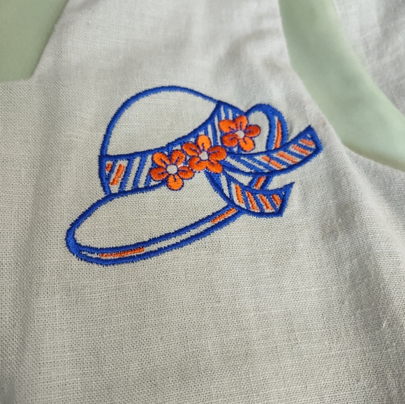 Betsy Lauren Sheath Dress Size 16W Embroidered Lined Back Split Color Lime "30" - Picture 10 of 13